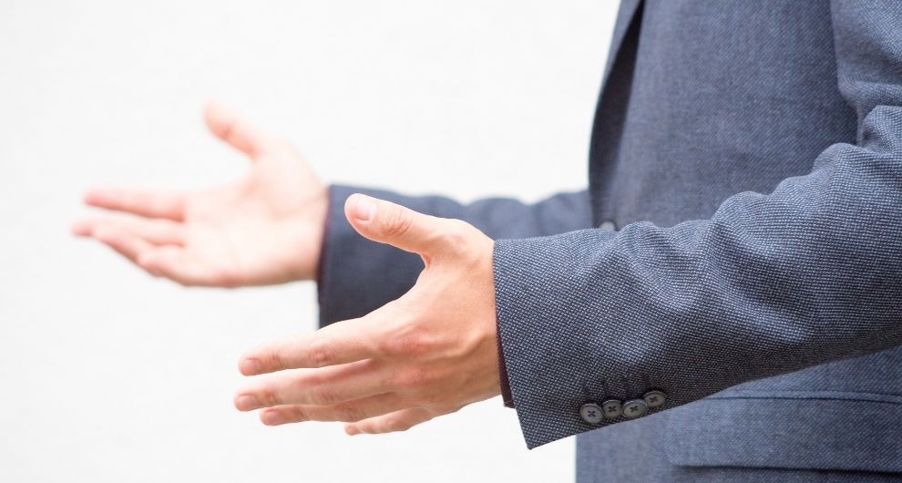 Lichaamstaal tijdens een sollicitatiegesprek